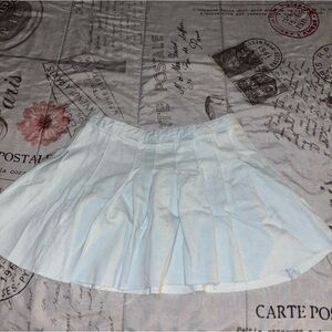 PacSun White Skater Skirt